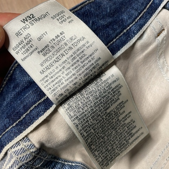 Peter Max Wangler Special Edition Denim Jeans Size 32 - Picture 8 of 9